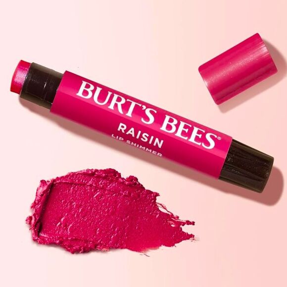 XMAS SALE Burts Bees "Raisin" Tinted Lip Shimmer - Picture 1 of 6